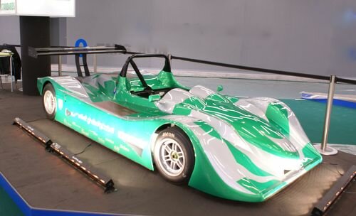 Swiss e-racer GreenGT at Geneva Auto Show 2010